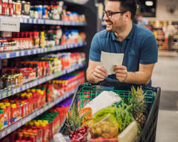 A man doing a grocery run (Success Through Failure episode 397: 12 Micro-tactics that lead to big results: Catalyst for Change Pt 3)
