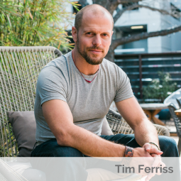 The 4-Hour Work Week bestselling author, podcast host, Tim Ferriss (Success Through Failure episode 406: )