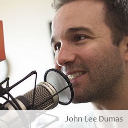258. John Lee Dumas Interview Jim Harshaw Jr interviews John Lee Dumas, host of Entrepreneurs on Fire